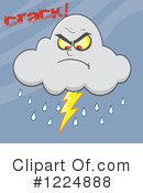 Cloud Clipart #1224888 by Hit Toon