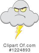 Cloud Clipart #1224893 by Hit Toon