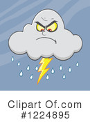 Cloud Clipart #1224895 by Hit Toon