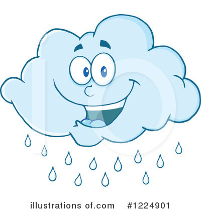 Cloud Clipart #1224901 by Hit Toon
