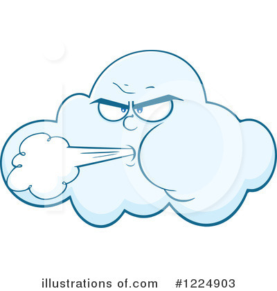 Cloud Clipart #1224903 by Hit Toon