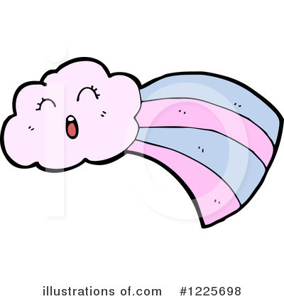 Royalty-Free (RF) Cloud Clipart Illustration by lineartestpilot - Stock Sample #1225698