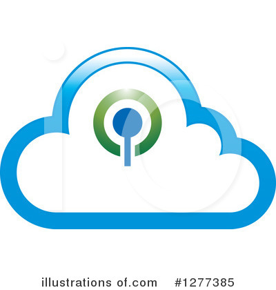 Royalty-Free (RF) Cloud Clipart Illustration by Lal Perera - Stock Sample #1277385