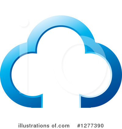 Royalty-Free (RF) Cloud Clipart Illustration by Lal Perera - Stock Sample #1277390