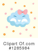 Cloud Clipart #1285984 by Cherie Reve