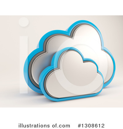 Cloud Server Clipart #1308612 by KJ Pargeter
