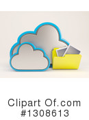 Cloud Clipart #1308613 by KJ Pargeter