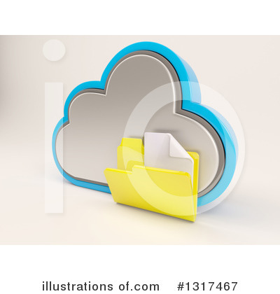 Royalty-Free (RF) Cloud Clipart Illustration by KJ Pargeter - Stock Sample #1317467