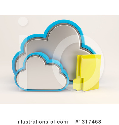 Royalty-Free (RF) Cloud Clipart Illustration by KJ Pargeter - Stock Sample #1317468