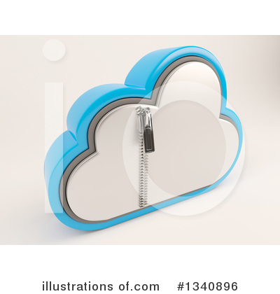 Royalty-Free (RF) Cloud Clipart Illustration by KJ Pargeter - Stock Sample #1340896