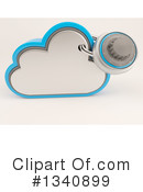 Cloud Clipart #1340899 by KJ Pargeter