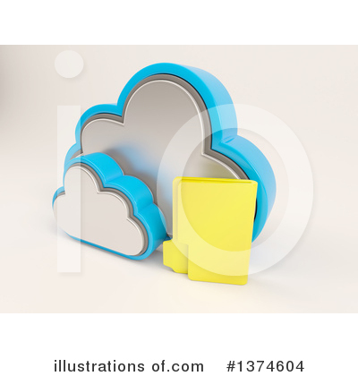 Royalty-Free (RF) Cloud Clipart Illustration by KJ Pargeter - Stock Sample #1374604