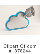 Cloud Clipart #1378244 by KJ Pargeter