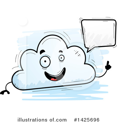 Royalty-Free (RF) Cloud Clipart Illustration by Cory Thoman - Stock Sample #1425696