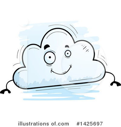 Royalty-Free (RF) Cloud Clipart Illustration by Cory Thoman - Stock Sample #1425697
