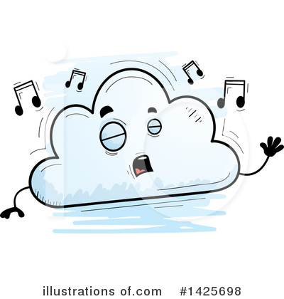 Royalty-Free (RF) Cloud Clipart Illustration by Cory Thoman - Stock Sample #1425698