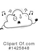 Cloud Clipart #1425848 by Cory Thoman