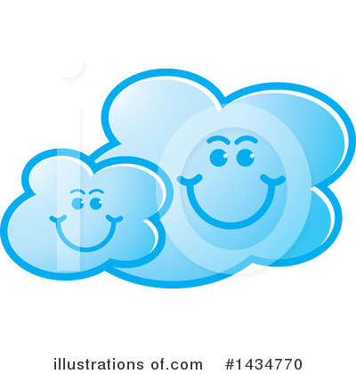 Royalty-Free (RF) Cloud Clipart Illustration by Lal Perera - Stock Sample #1434770