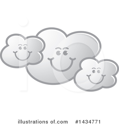 Royalty-Free (RF) Cloud Clipart Illustration by Lal Perera - Stock Sample #1434771