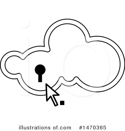 Royalty-Free (RF) Cloud Clipart Illustration by Lal Perera - Stock Sample #1470365