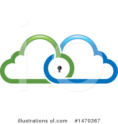 Royalty-Free (RF) Cloud Clipart Illustration by Lal Perera - Stock Sample #1470367