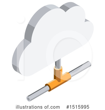 Royalty-Free (RF) Cloud Clipart Illustration by beboy - Stock Sample #1515995