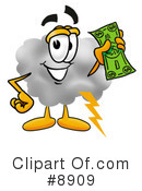 Cloud Clipart #8909 by Mascot Junction