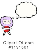 Cloud Person Clipart #1191601 by lineartestpilot