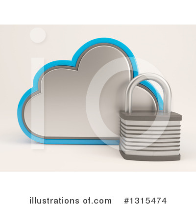 Royalty-Free (RF) Cloud Server Clipart Illustration by KJ Pargeter - Stock Sample #1315474