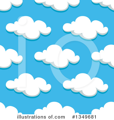 Royalty-Free (RF) Clouds Clipart Illustration by Vector Tradition SM - Stock Sample #1349681