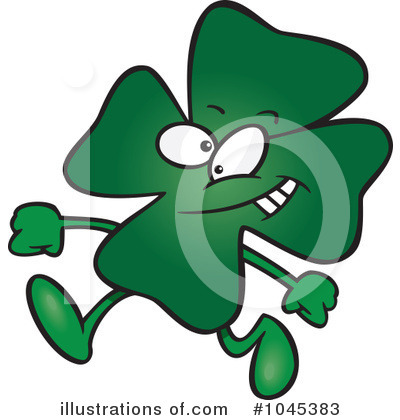 Shamrock Clipart #1045383 by toonaday
