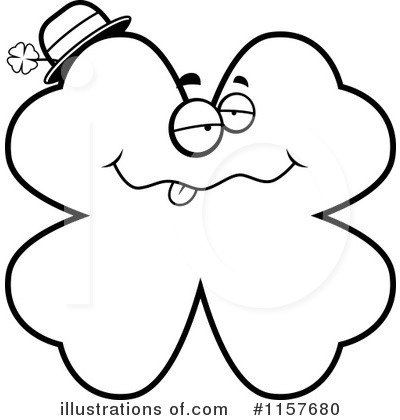 Royalty-Free (RF) Clover Clipart Illustration by Cory Thoman - Stock Sample #1157680