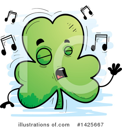 Royalty-Free (RF) Clover Clipart Illustration by Cory Thoman - Stock Sample #1425667