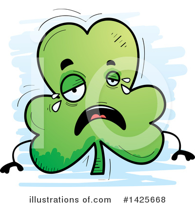 Royalty-Free (RF) Clover Clipart Illustration by Cory Thoman - Stock Sample #1425668