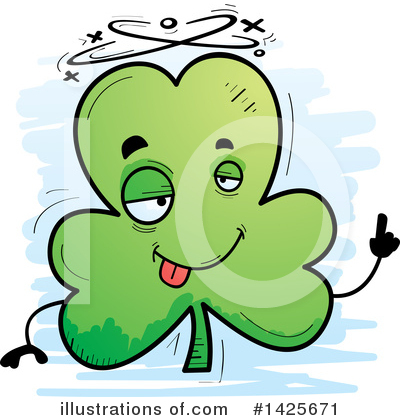 Royalty-Free (RF) Clover Clipart Illustration by Cory Thoman - Stock Sample #1425671
