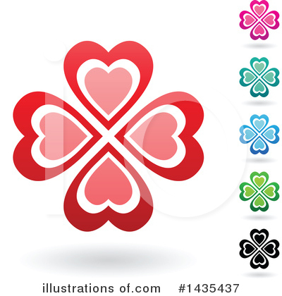 Royalty-Free (RF) Clover Clipart Illustration by cidepix - Stock Sample #1435437