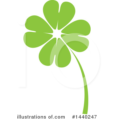 Royalty-Free (RF) Clover Clipart Illustration by ColorMagic - Stock Sample #1440247