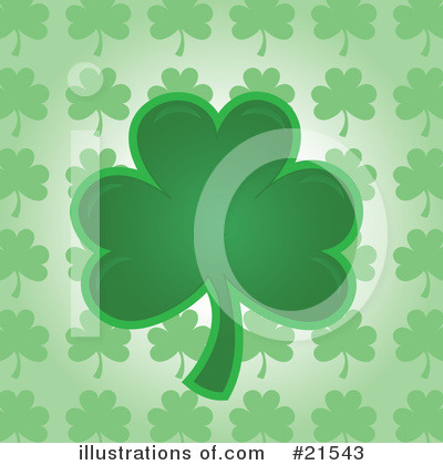 Royalty-Free (RF) Clover Clipart Illustration by Paulo Resende - Stock Sample #21543