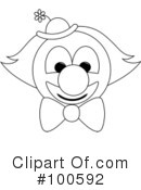 Clown Clipart #100592 by Pams Clipart