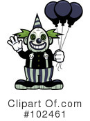 Clown Clipart #102461 by Cory Thoman