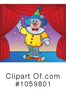 Clown Clipart #1059801 by visekart