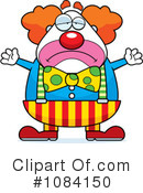 Clown Clipart #1084150 by Cory Thoman