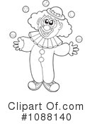 Clown Clipart #1088140 by visekart