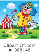 Clown Clipart #1088148 by visekart