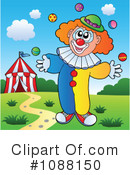 Clown Clipart #1088150 by visekart