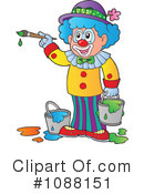 Clown Clipart #1088151 by visekart