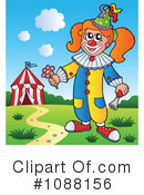 Clown Clipart #1088156 by visekart