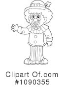 Clown Clipart #1090355 by visekart