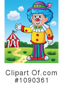 Clown Clipart #1090361 by visekart