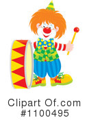 Clown Clipart #1100495 by Alex Bannykh